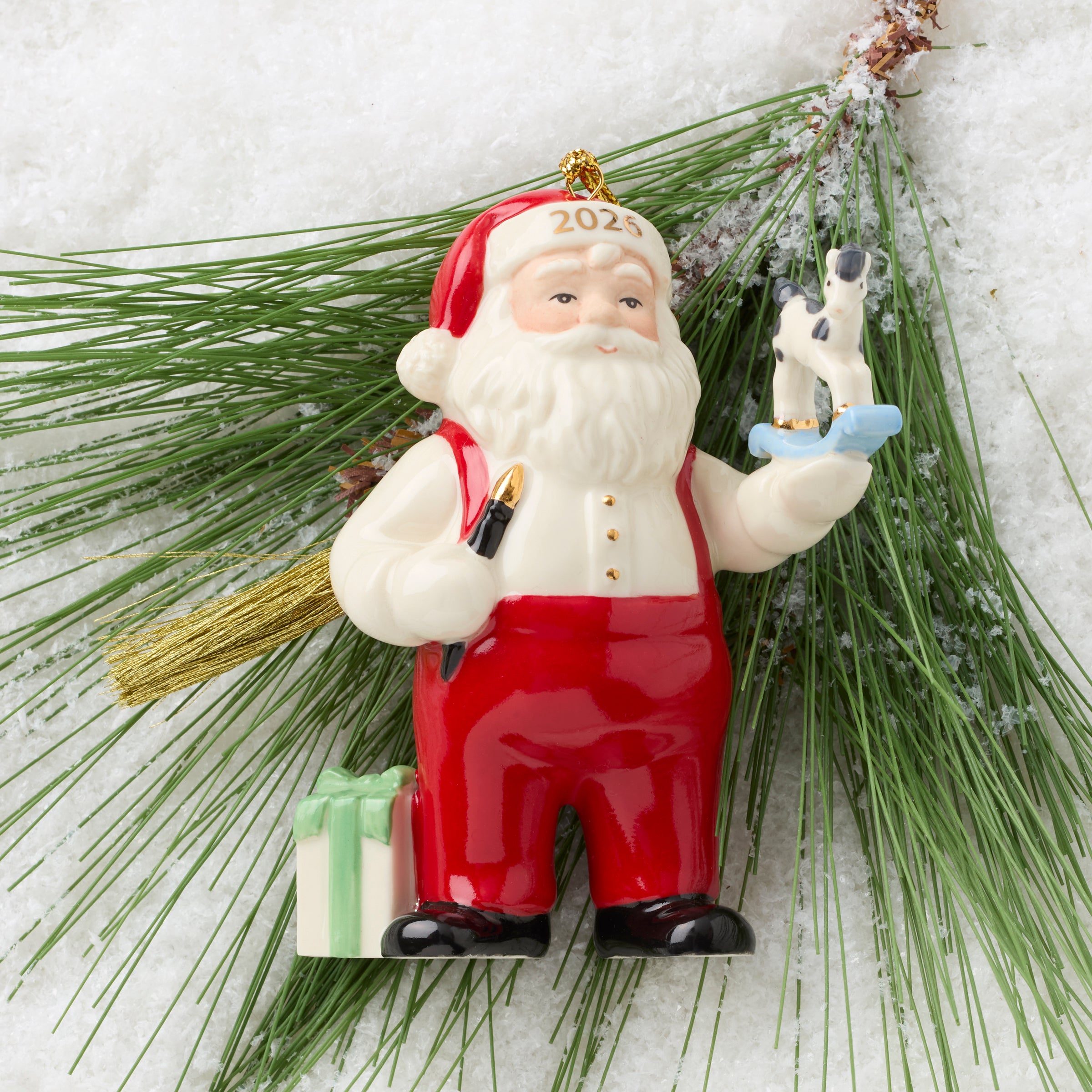 Alternative view of 2026 Santa's Workshop Ornament