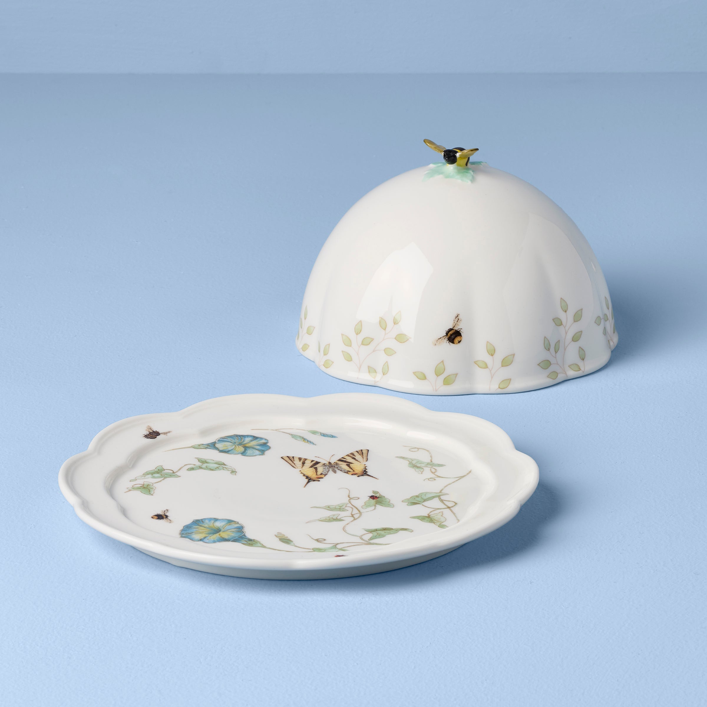Alternative view of Butterfly Meadow Covered Butter Dish