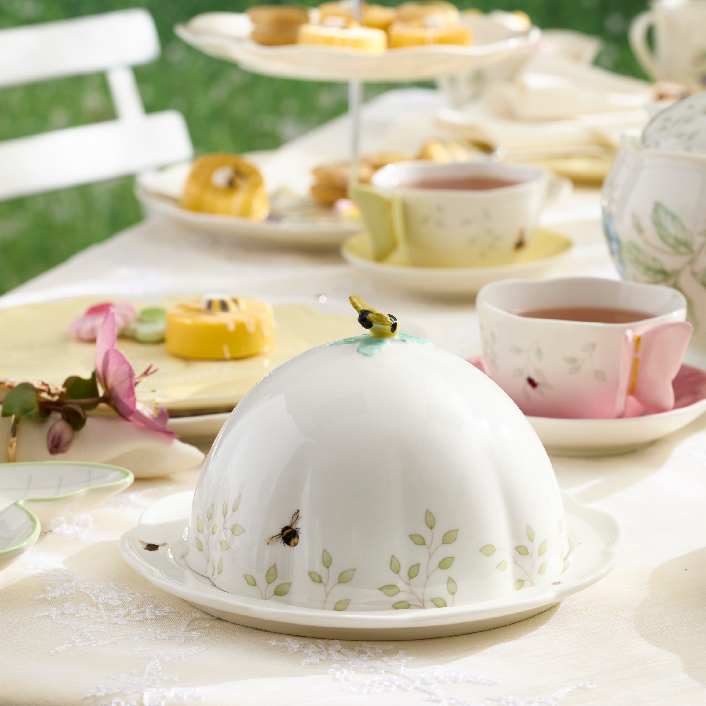 Butterfly Meadow Covered Butter Dish - Image 3
