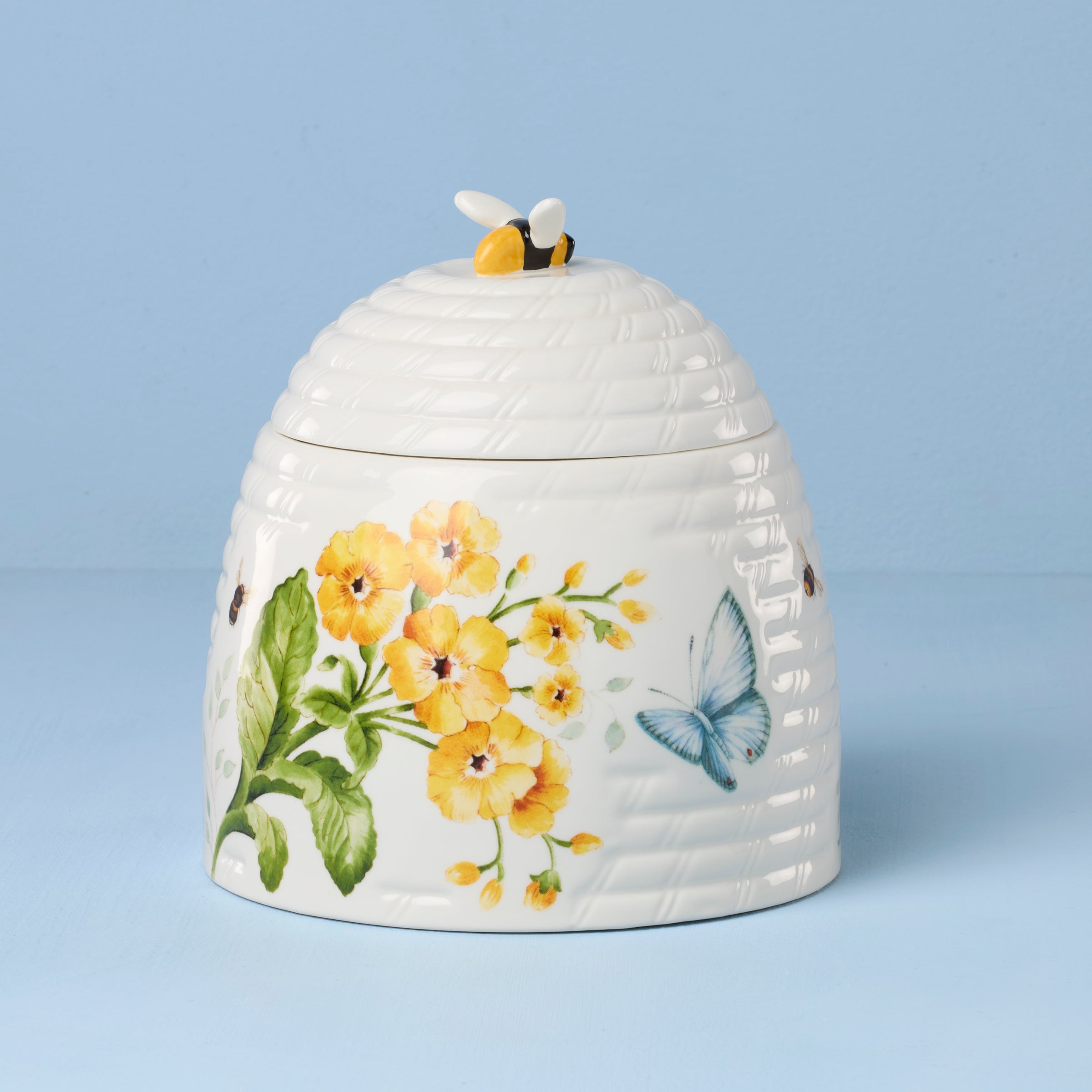 Alternative view of Butterfly Meadow Honeycomb Candy Jar