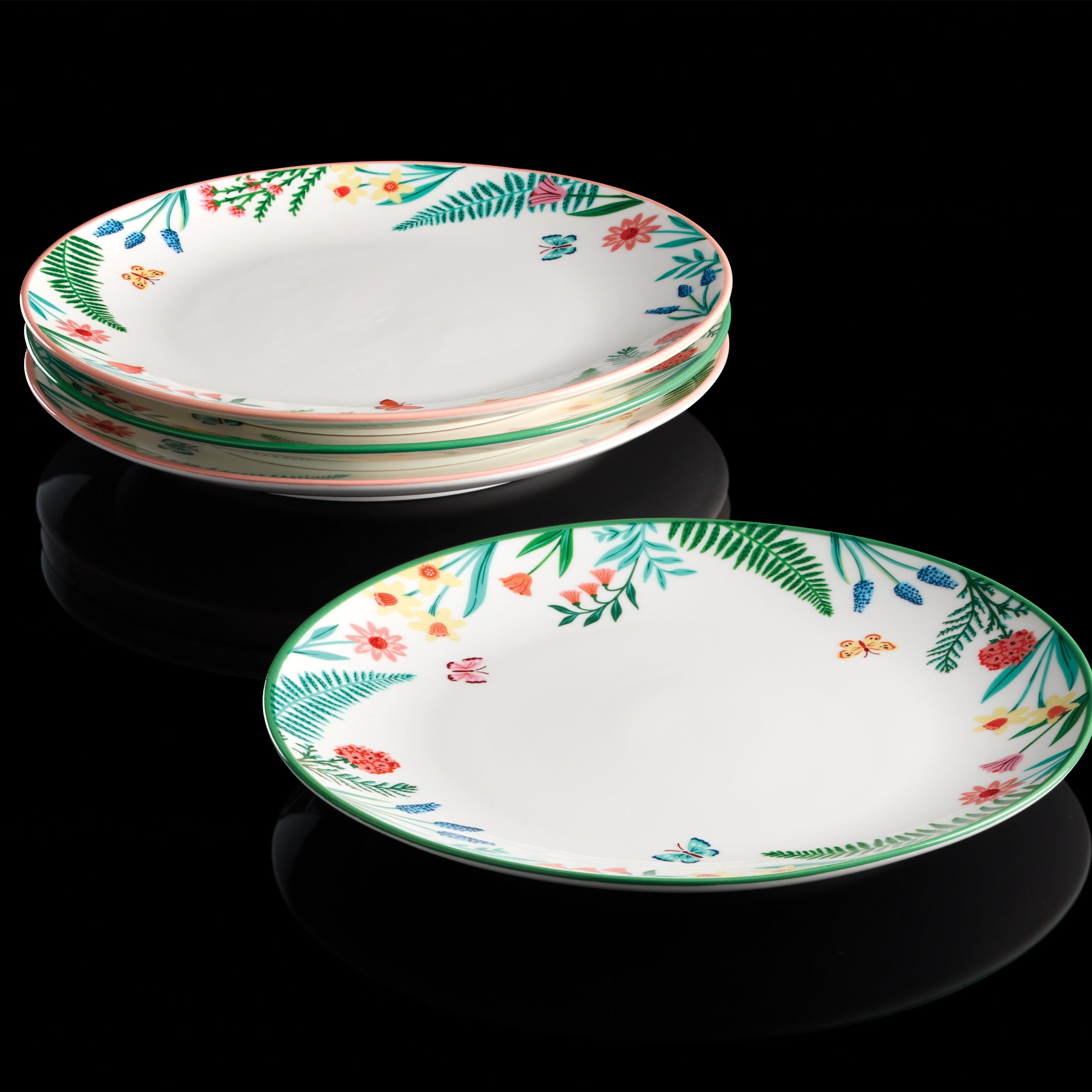 First Blooms Accent Plates Set of 4 - Image 5