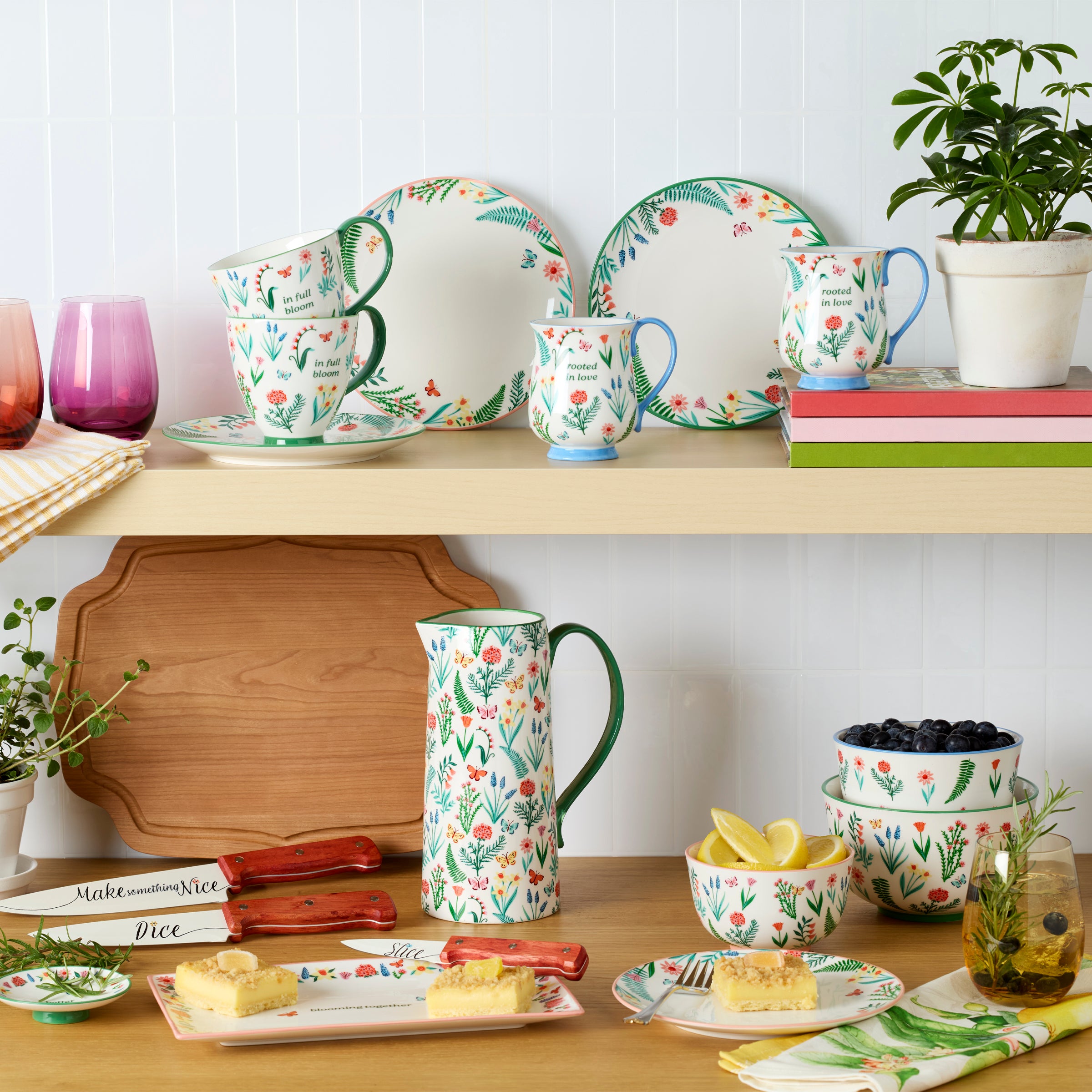 First Blooms 3 Piece Nesting Bowl Set - Image 6