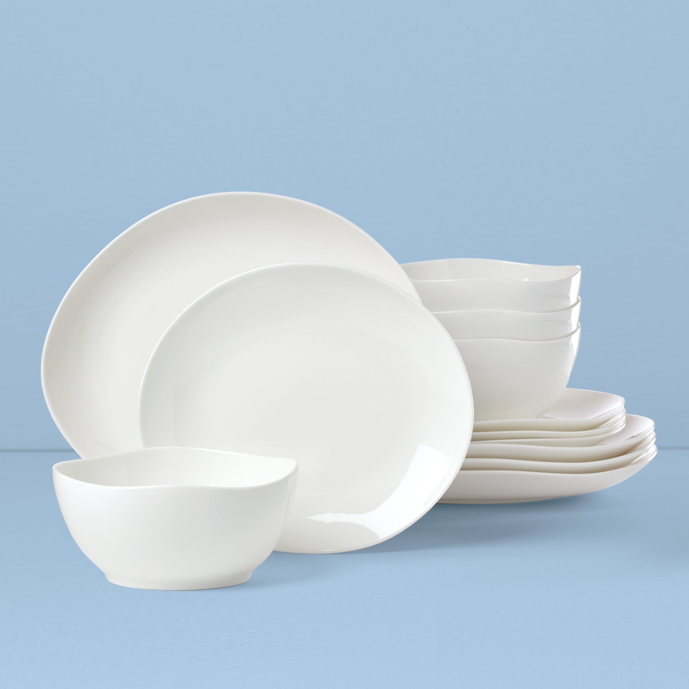Studio 1414 Curve 12 Piece Dinnerware Set