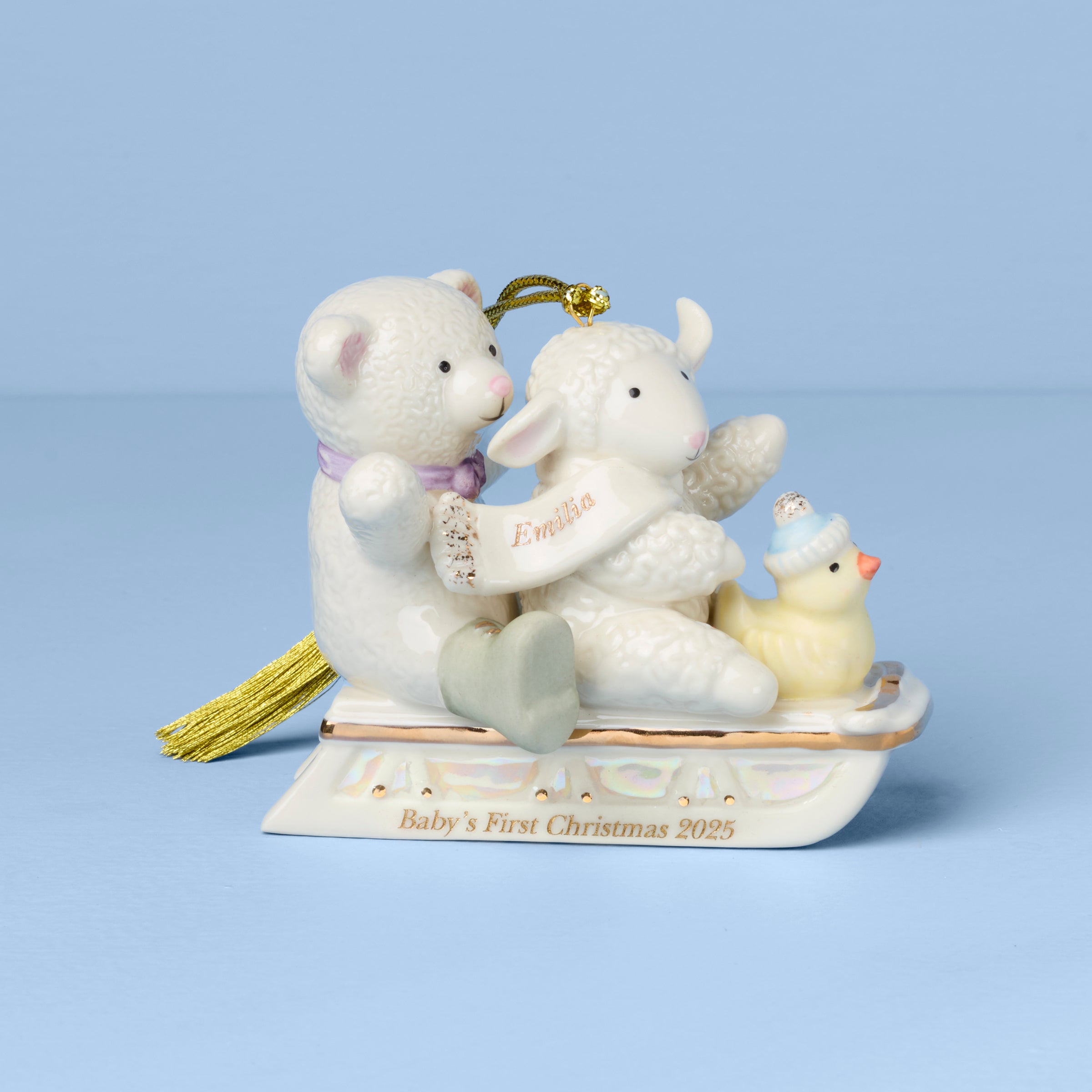 Personalized Baby's 1st Christmas Ornament