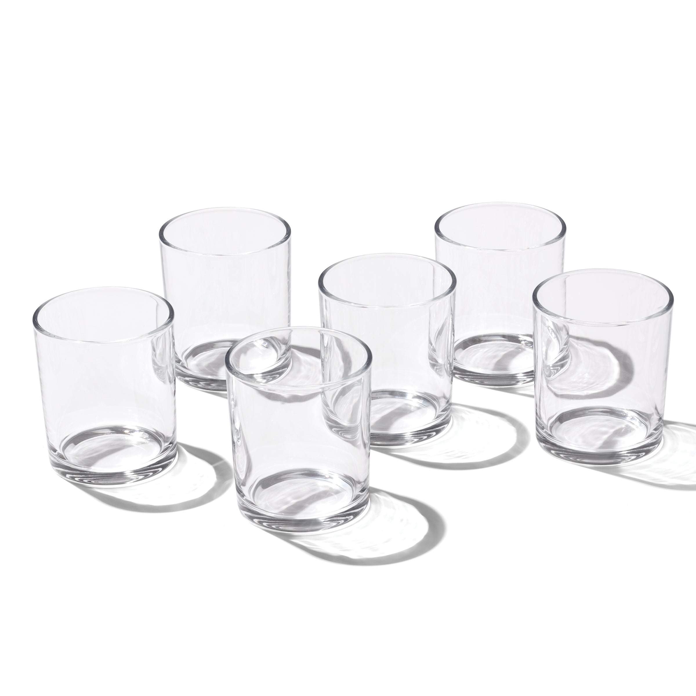 24 Seven Clear Medium Tumbler Set Of 6 - Image 6
