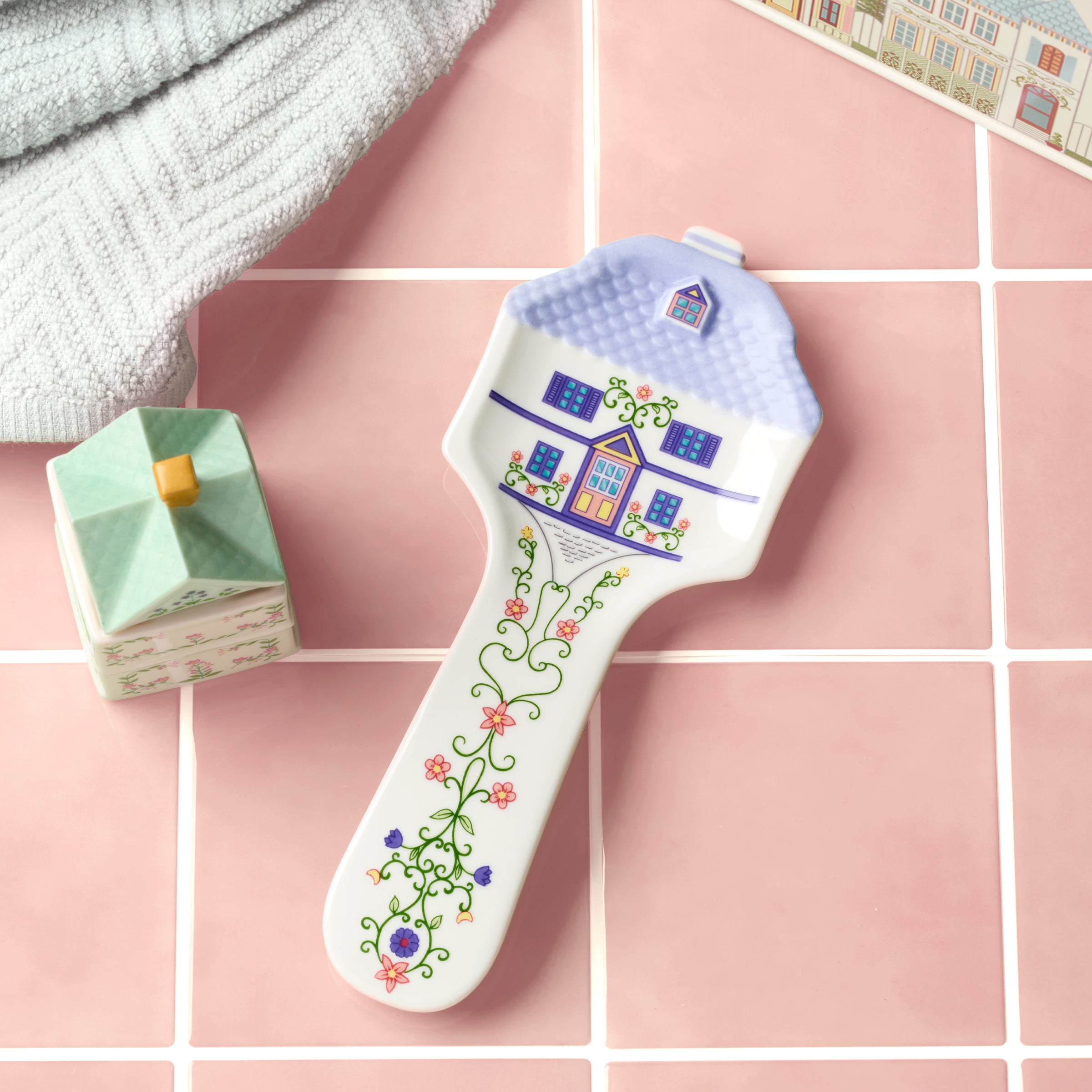 Alternative view of Lenox Spice Village Spoon Rest