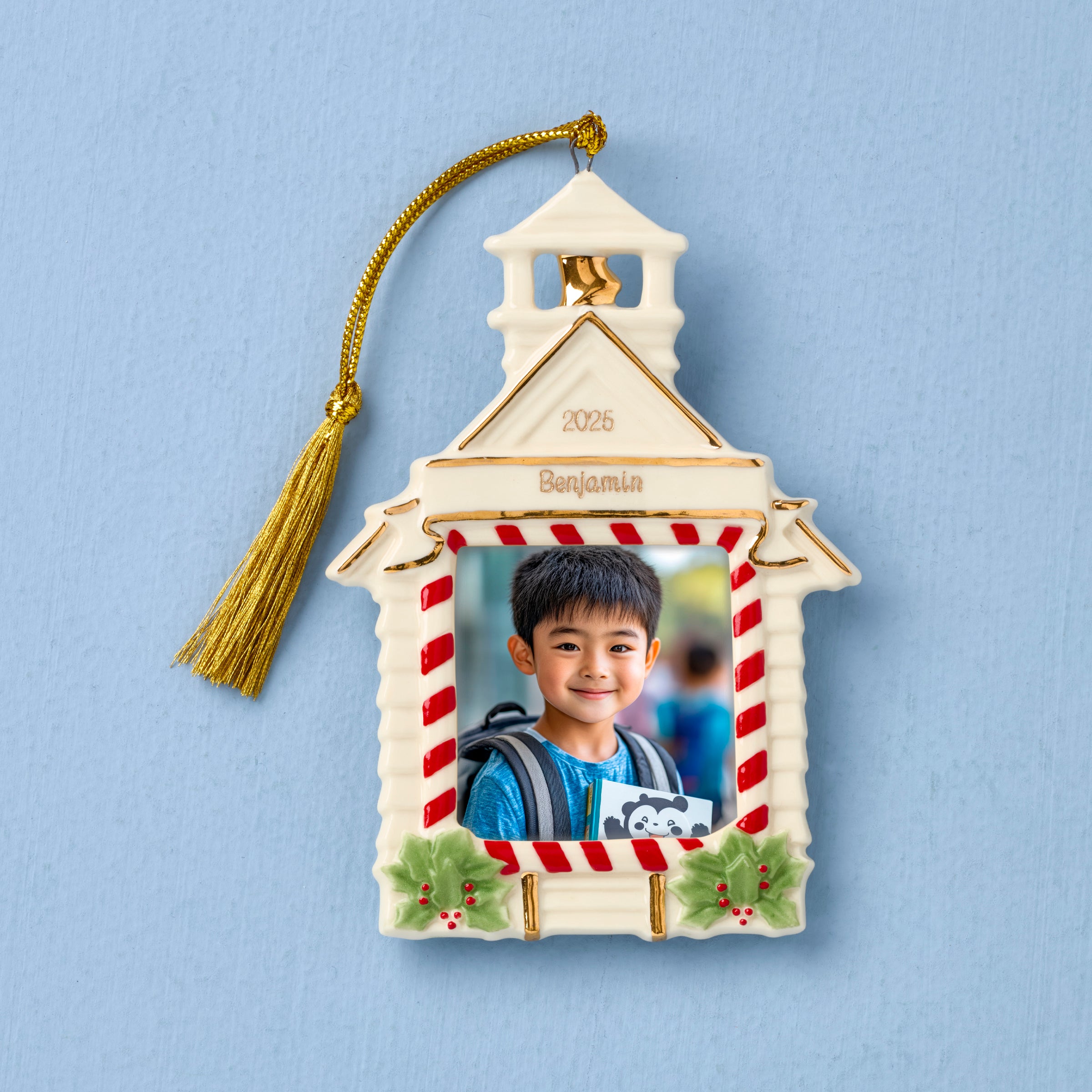 Personalized School Time Memories Ornament
