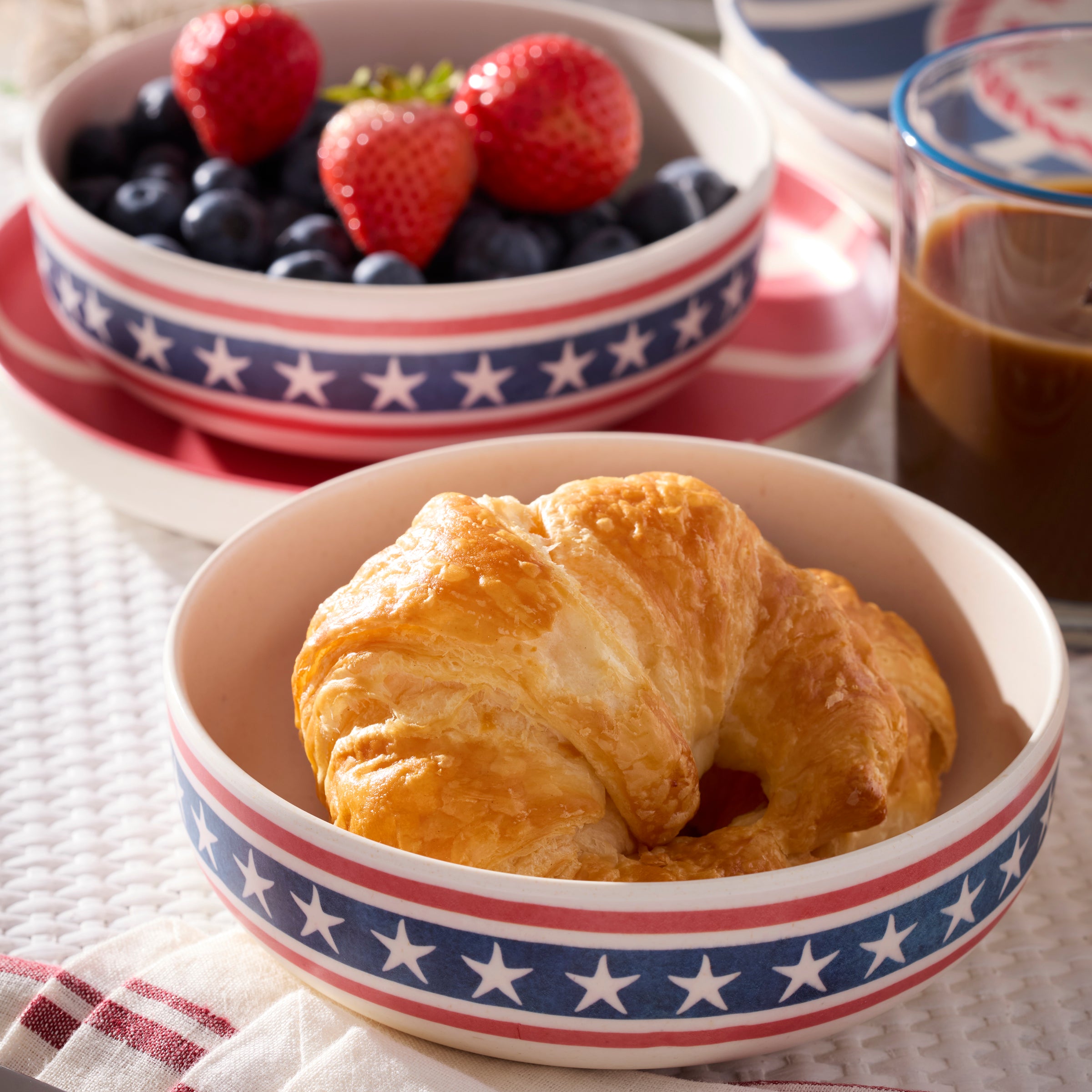 24 Seven Melamine Nautical 18 Piece Dinnerware Set - Image 4