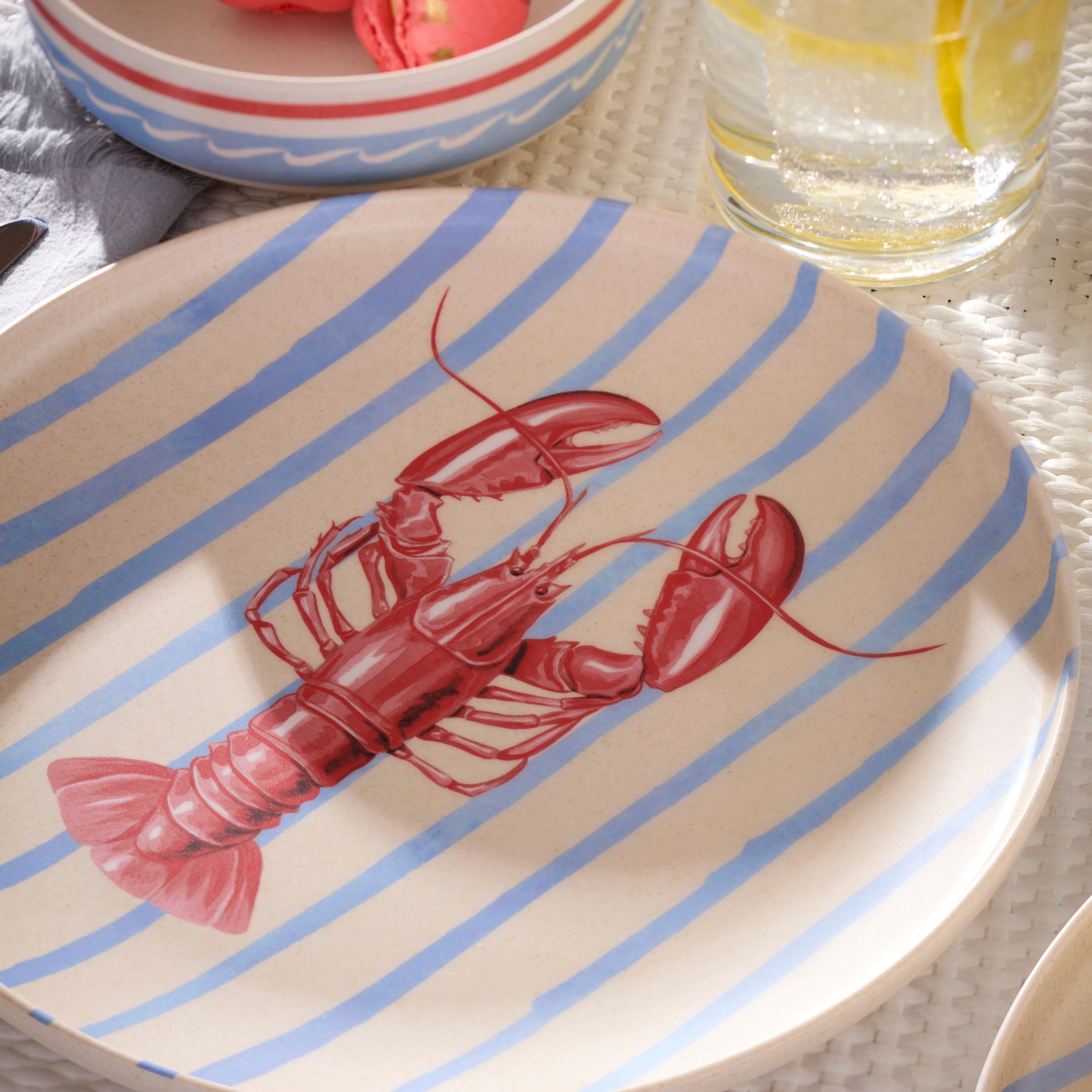 Alternative view of 24 Seven Melamine Wharfside 18 Piece Dinnerware Set