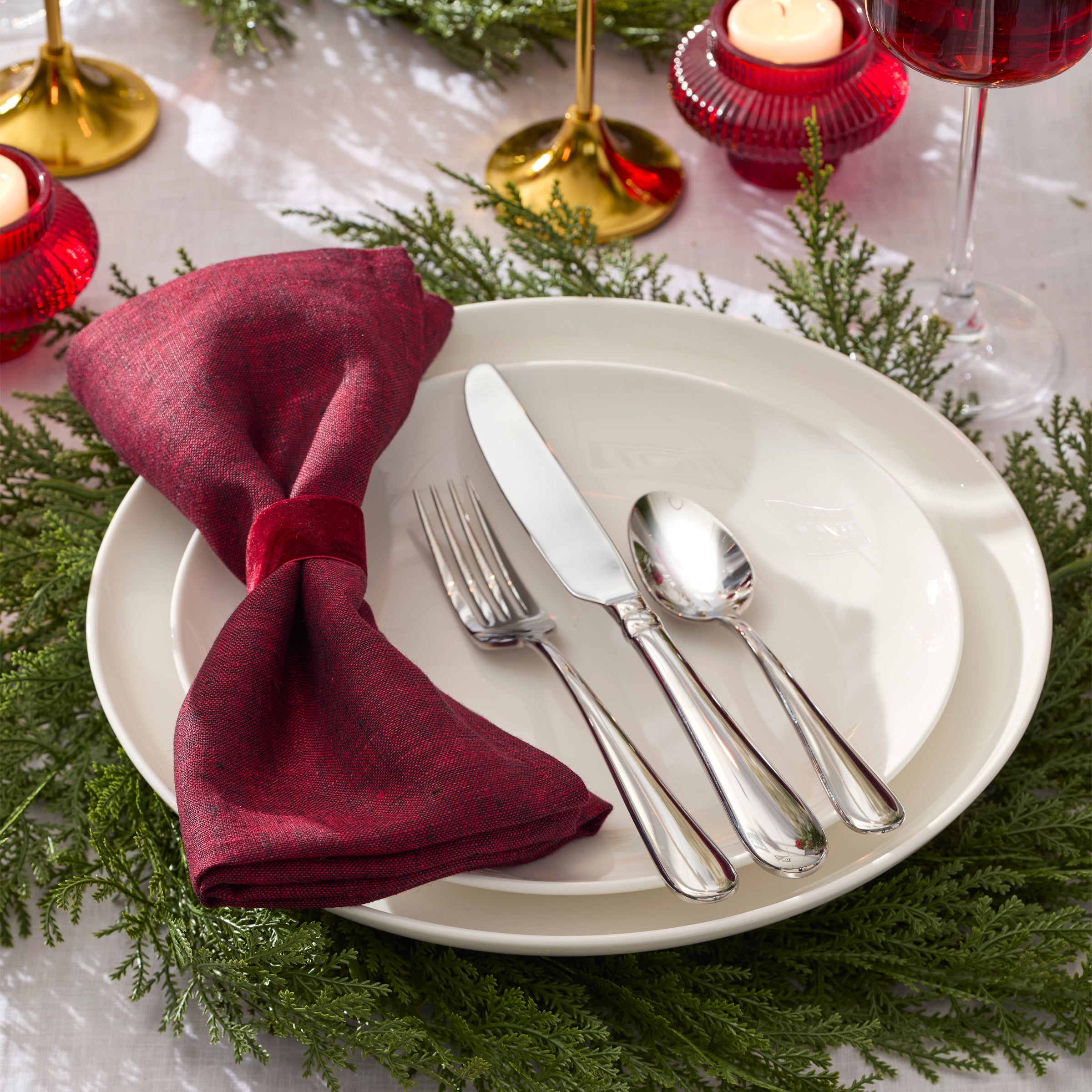 Studio 1414 Mirror 36 Piece Flatware Set - Image 6