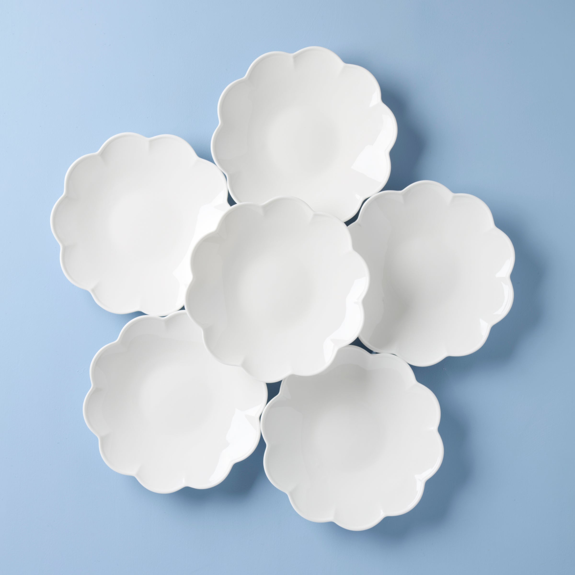 Studio 1414 Scallop, Dinner Plates, Set of 6