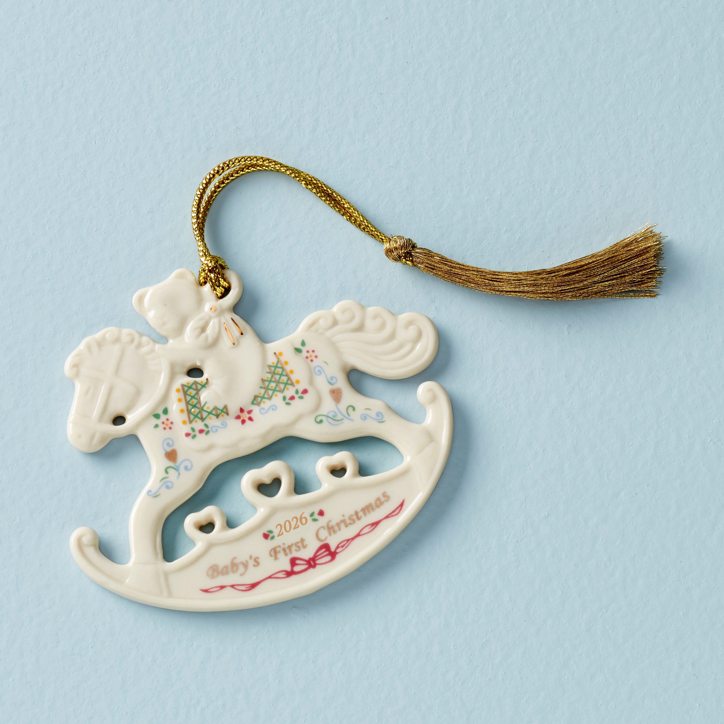 Baby's 1st Christmas Rocking Horse Ornament