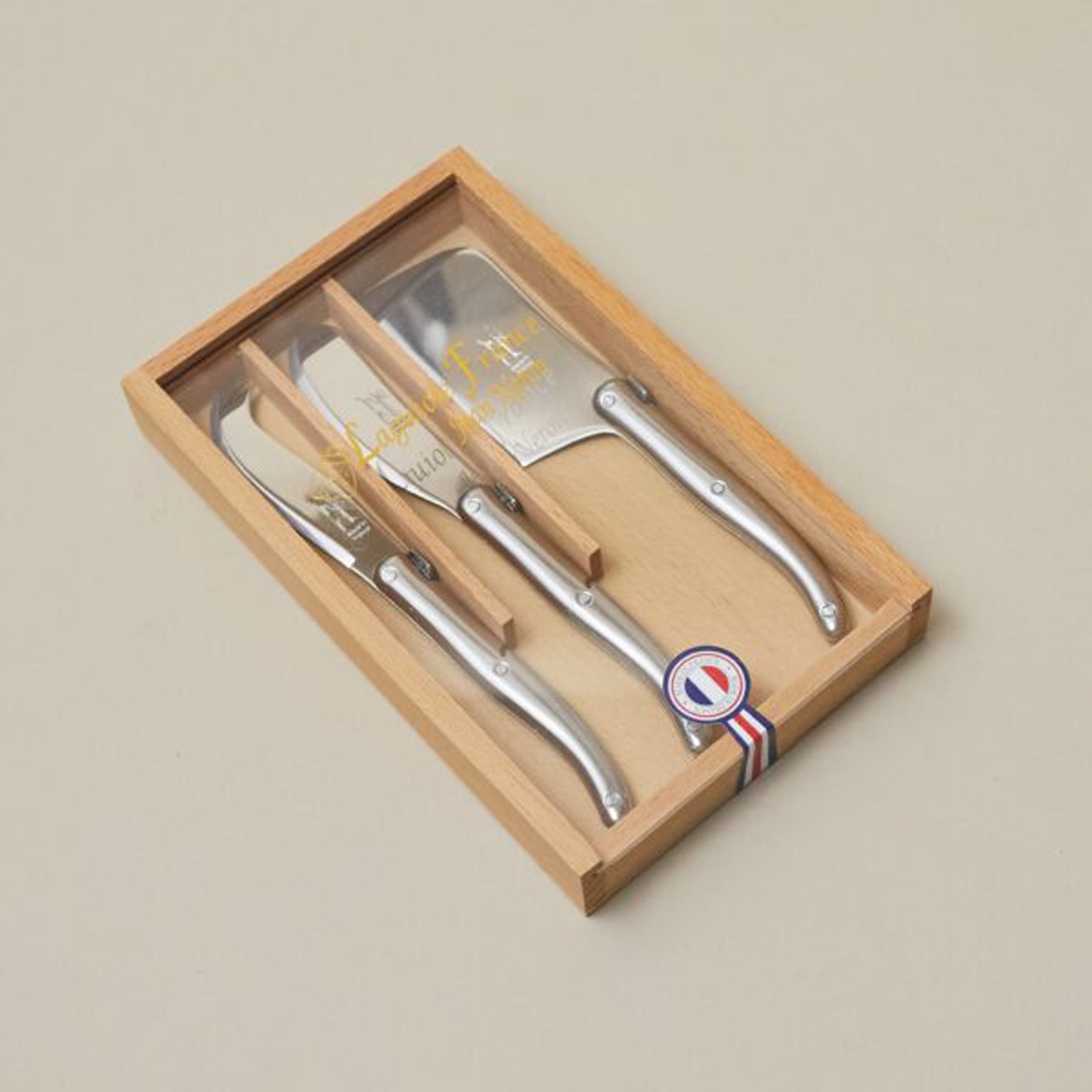 3 Piece Mini Cheese Utensil Set, Stainless Steel