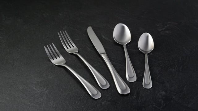 Satin Sand Dune Dinner Fork Set of 4 - Image 2