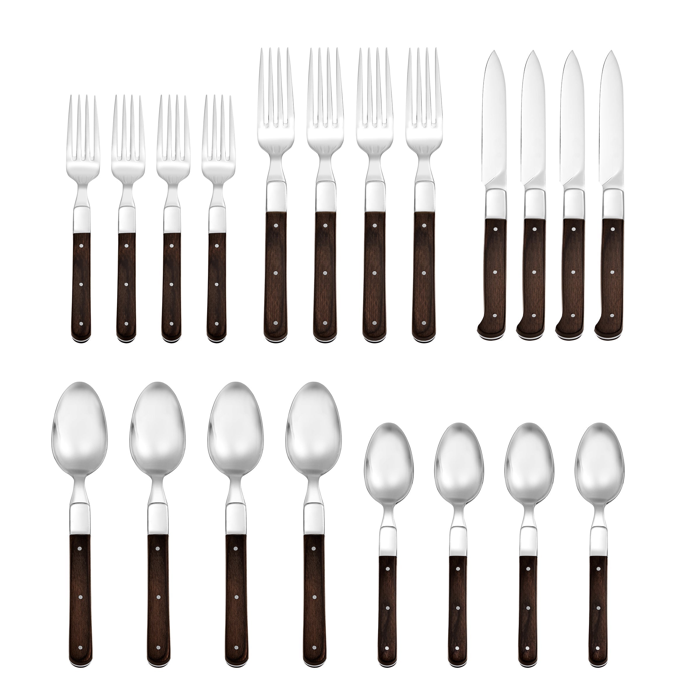 St. Michel 20 Piece Flatware Set - Image 5
