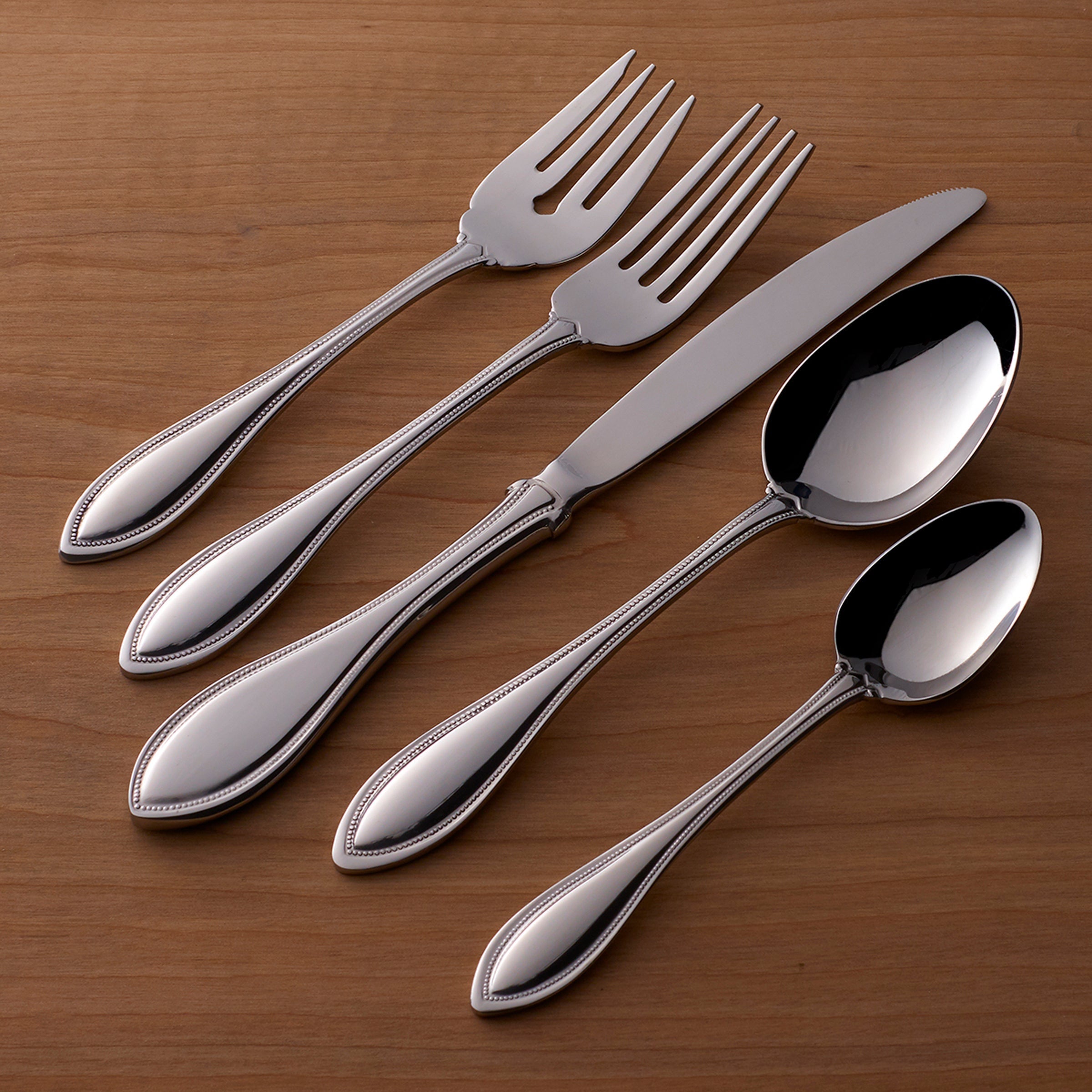 Alternative view of American Harmony 50 Piece Flatware Set