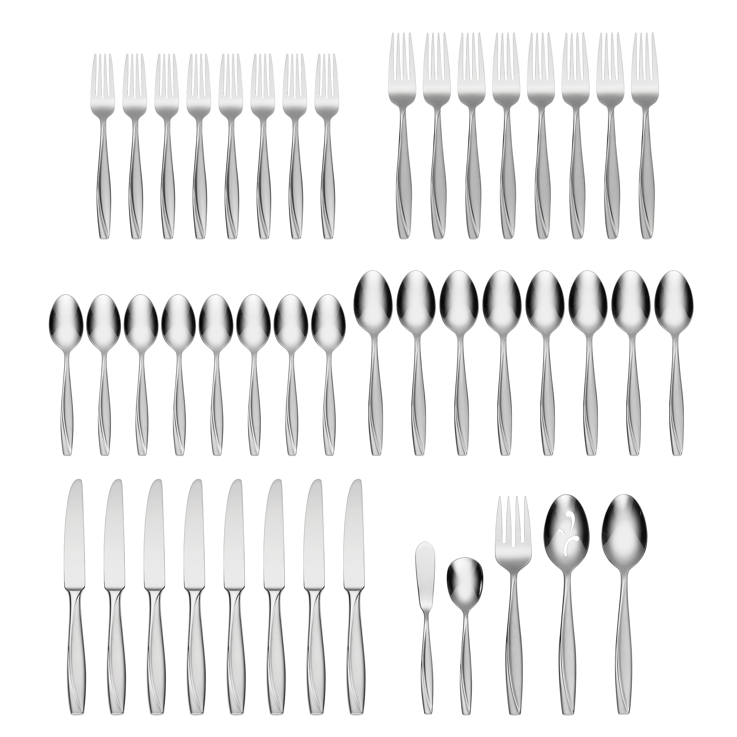 Cleo 45 Piece Flatware Set - Image 2
