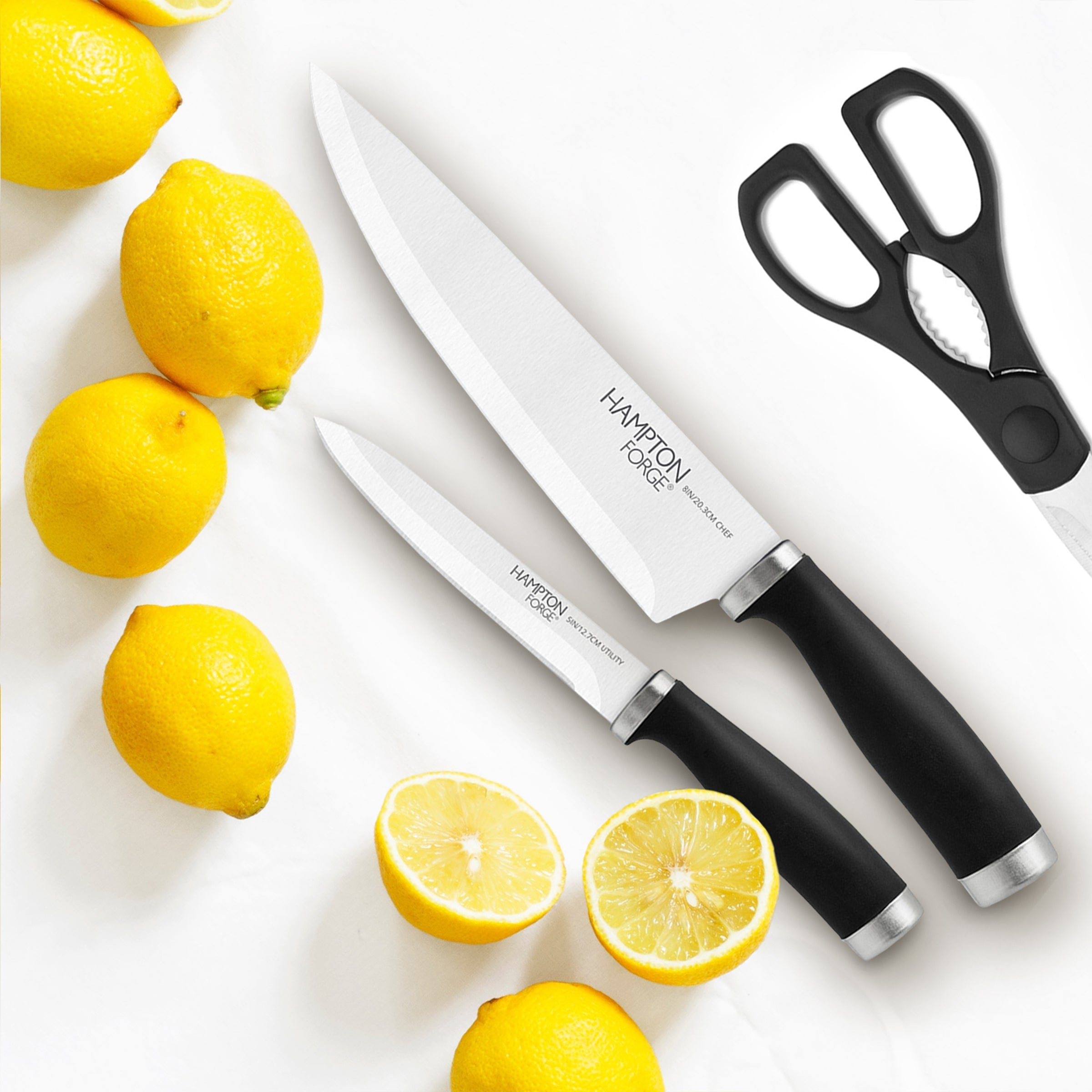 Alternative view of Epicure Black 17 Piece Cutlery Set