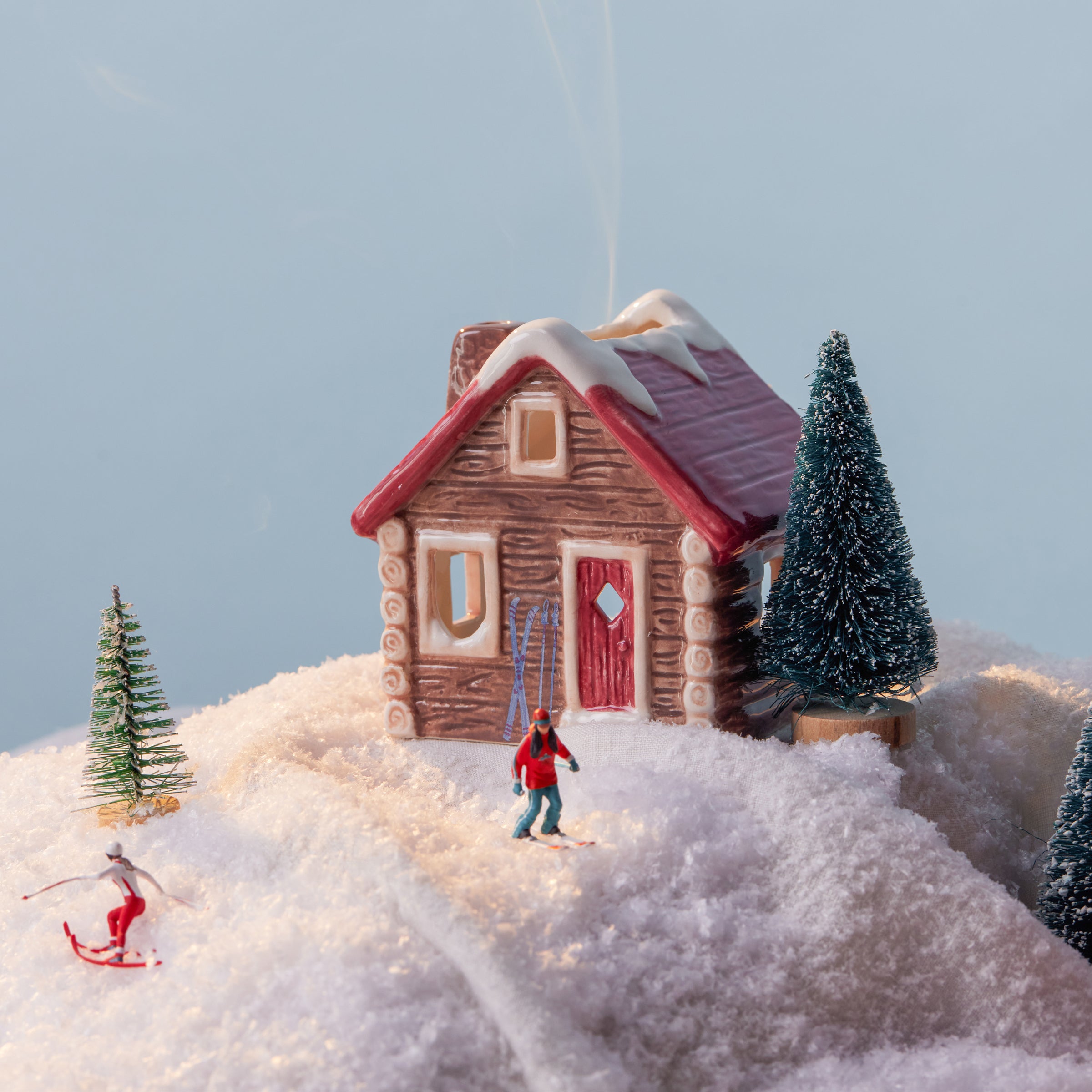 Alternative view of Alpine Chalet Incense & Tea Light Holder