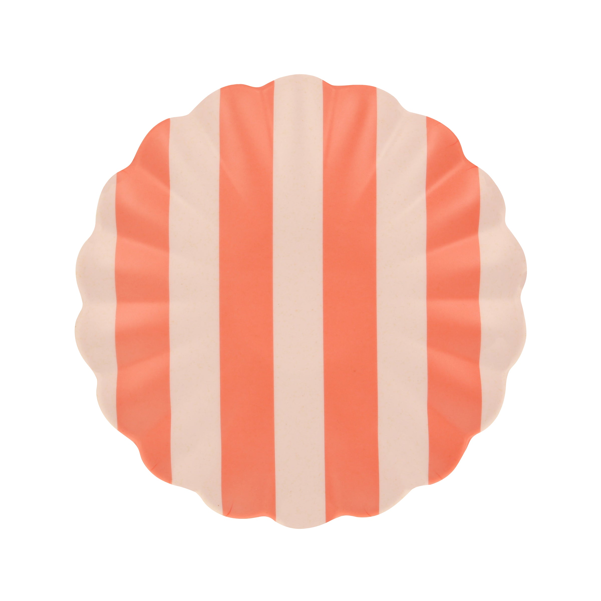 Stripy Reusable Bamboo Small Plates, Set of 6 - Image 2