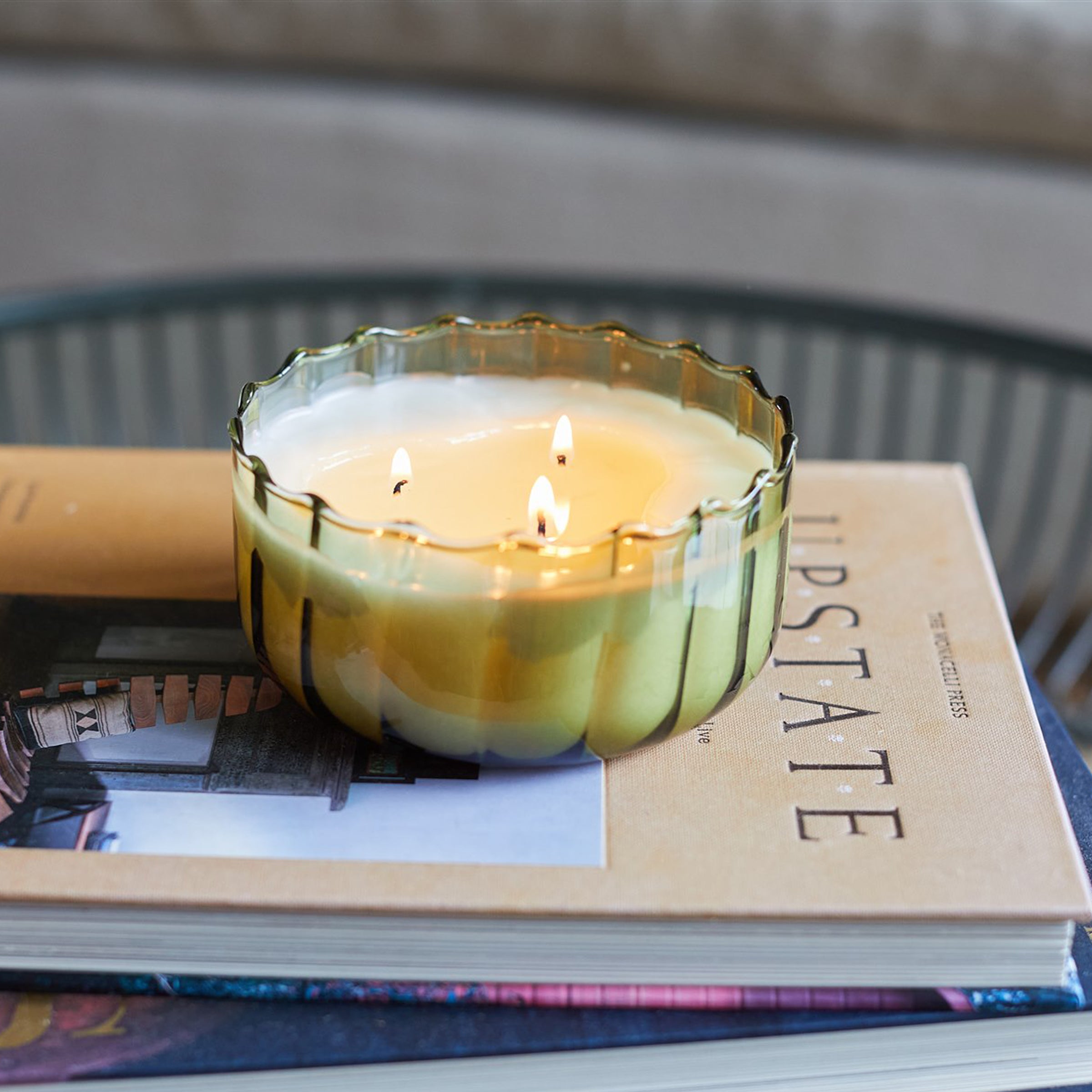 Alternative view of Ripple 12 oz Soy Wax Candle, Secret Garden