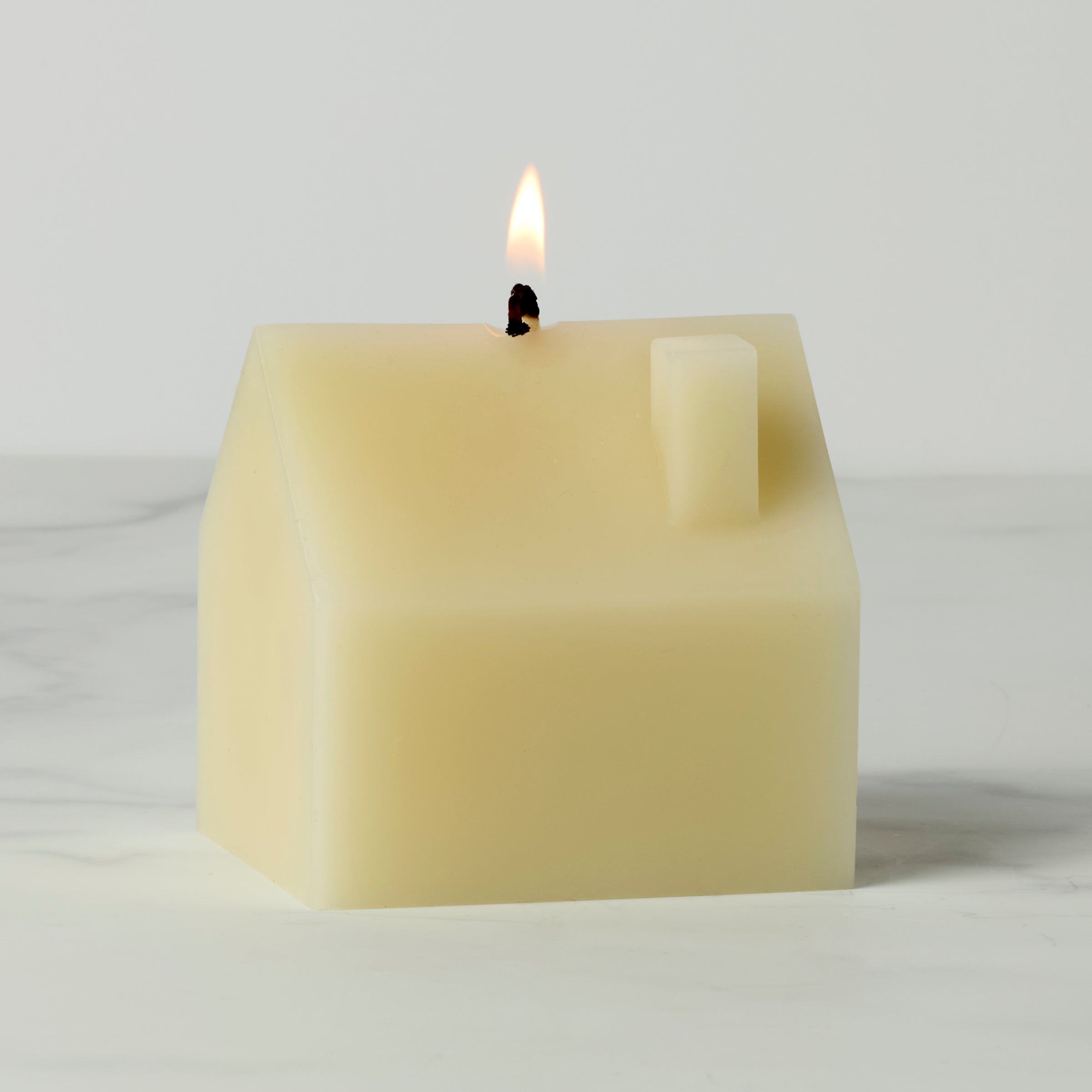 Iconic Large House Candle   Cream