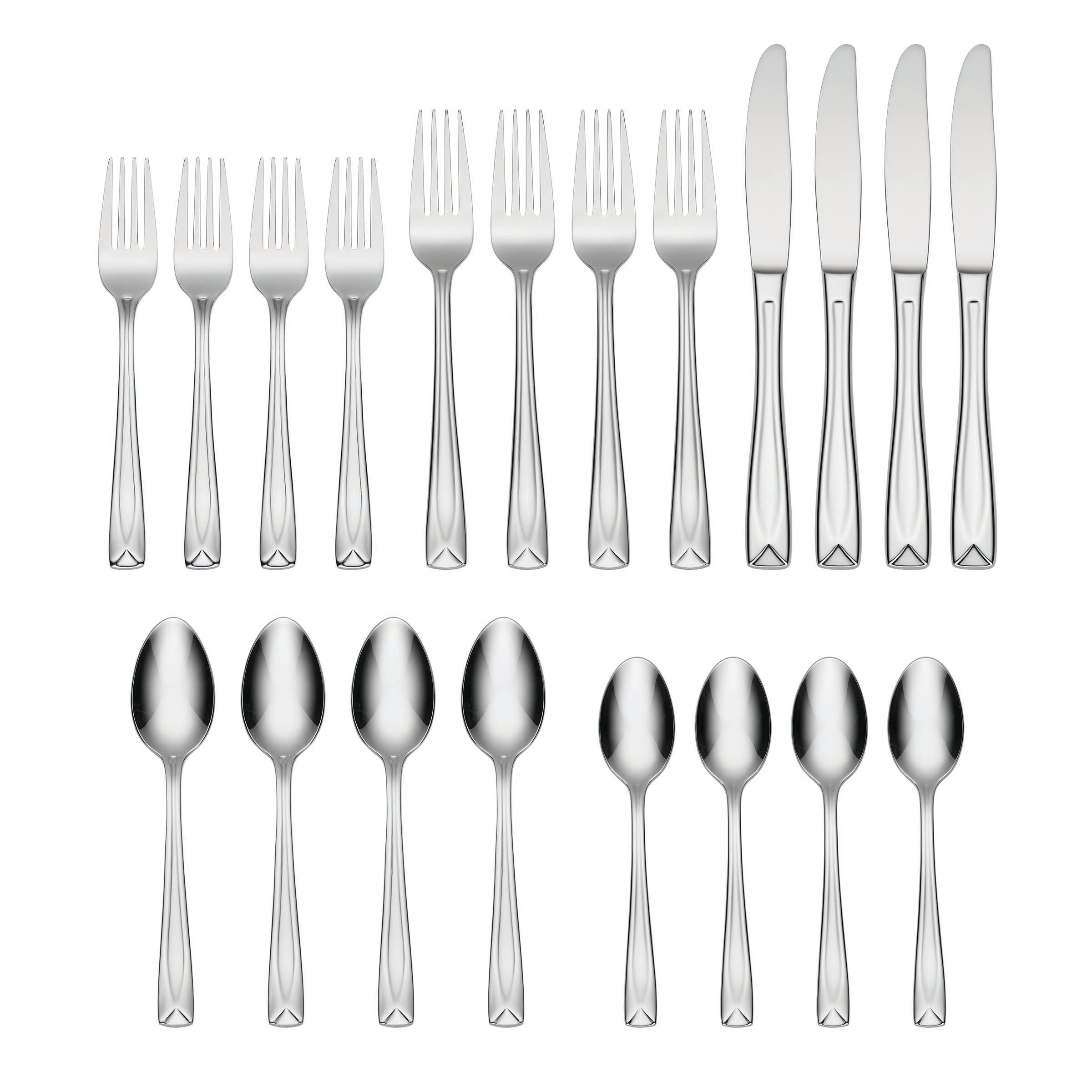 Alternative view of Lincoln 20 Piece Flatware Set
