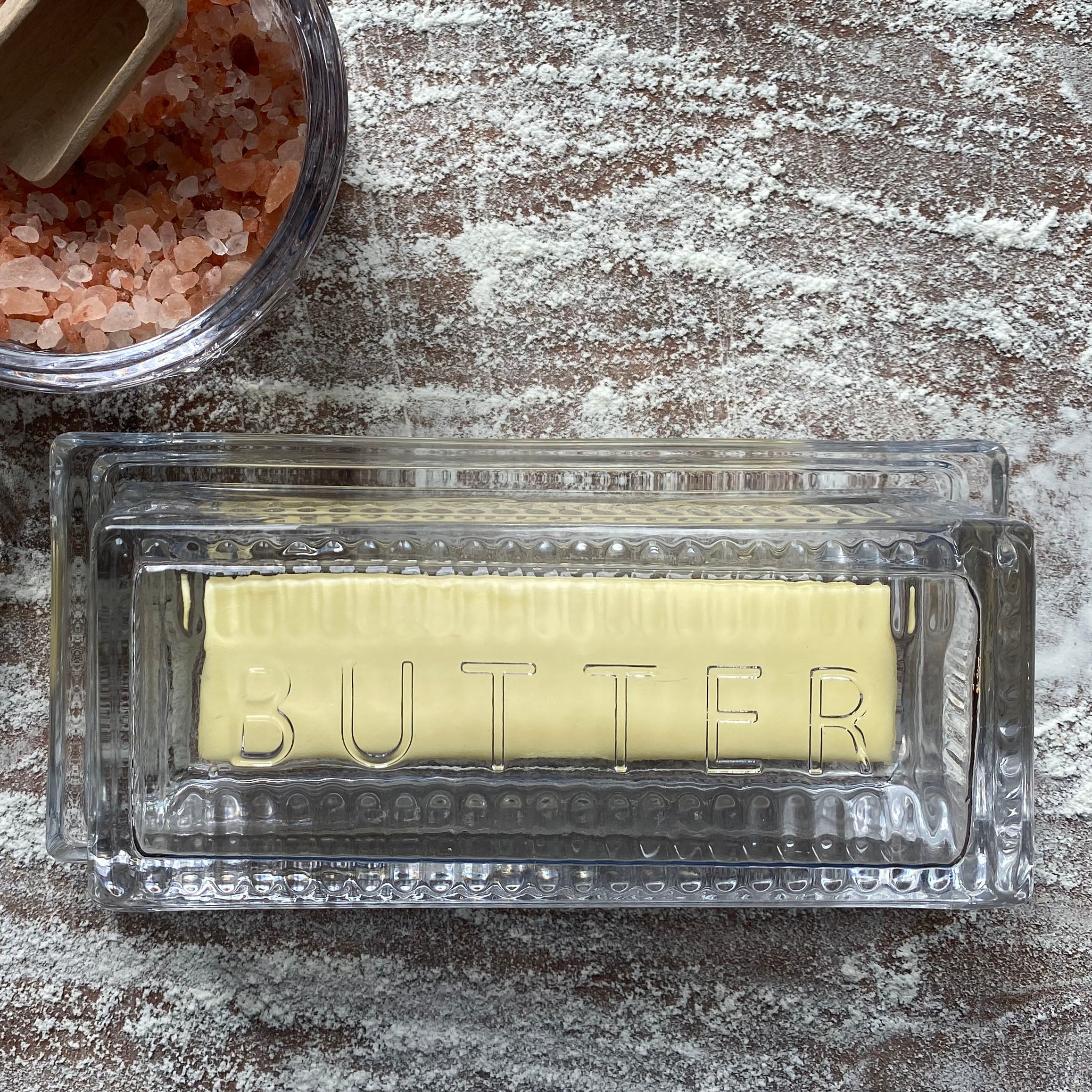 Alternative view of Glass Butter Dish