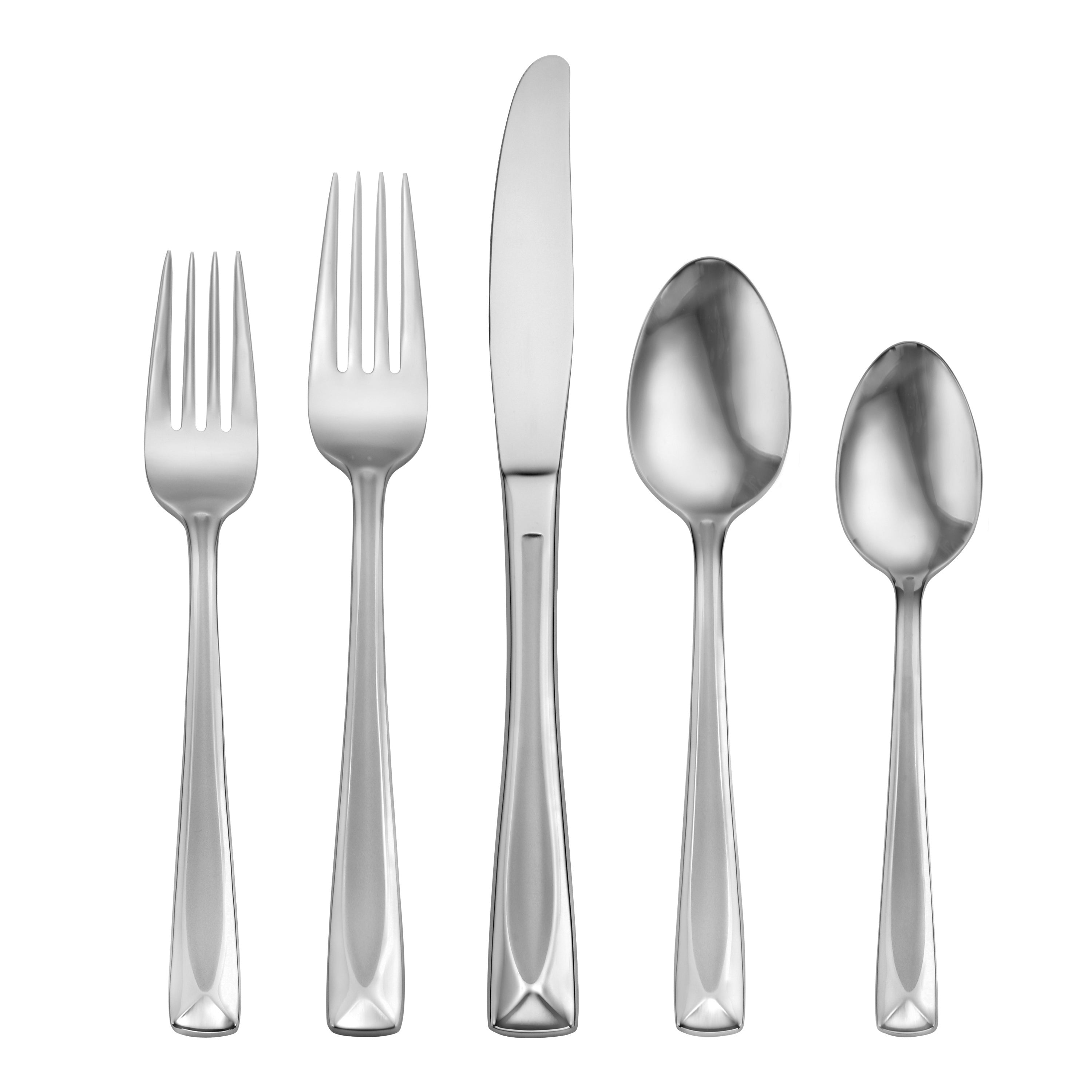 Lincoln Satin 45 Piece Flatware Set