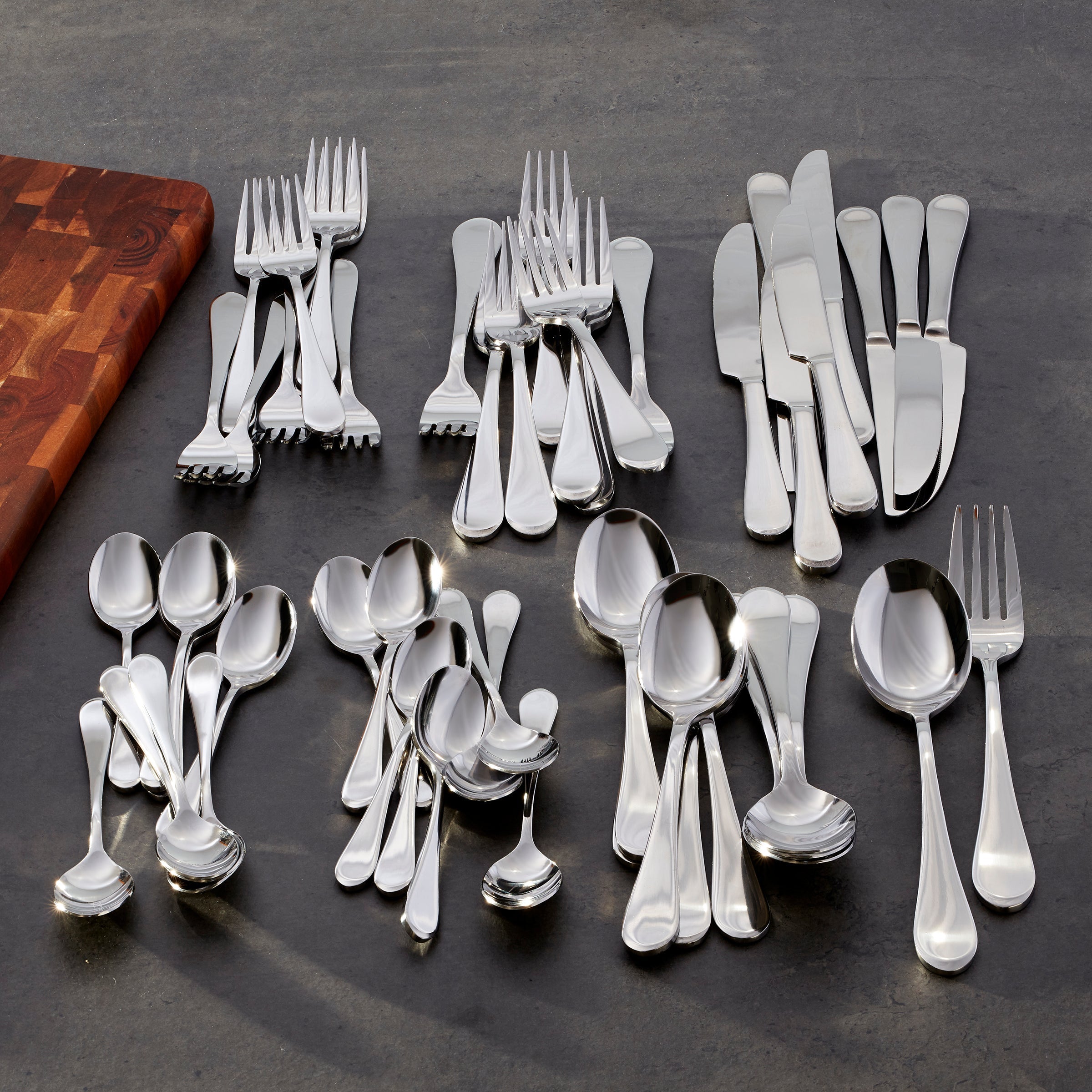 Alternative view of Icarus 50 Piece Flatware Set